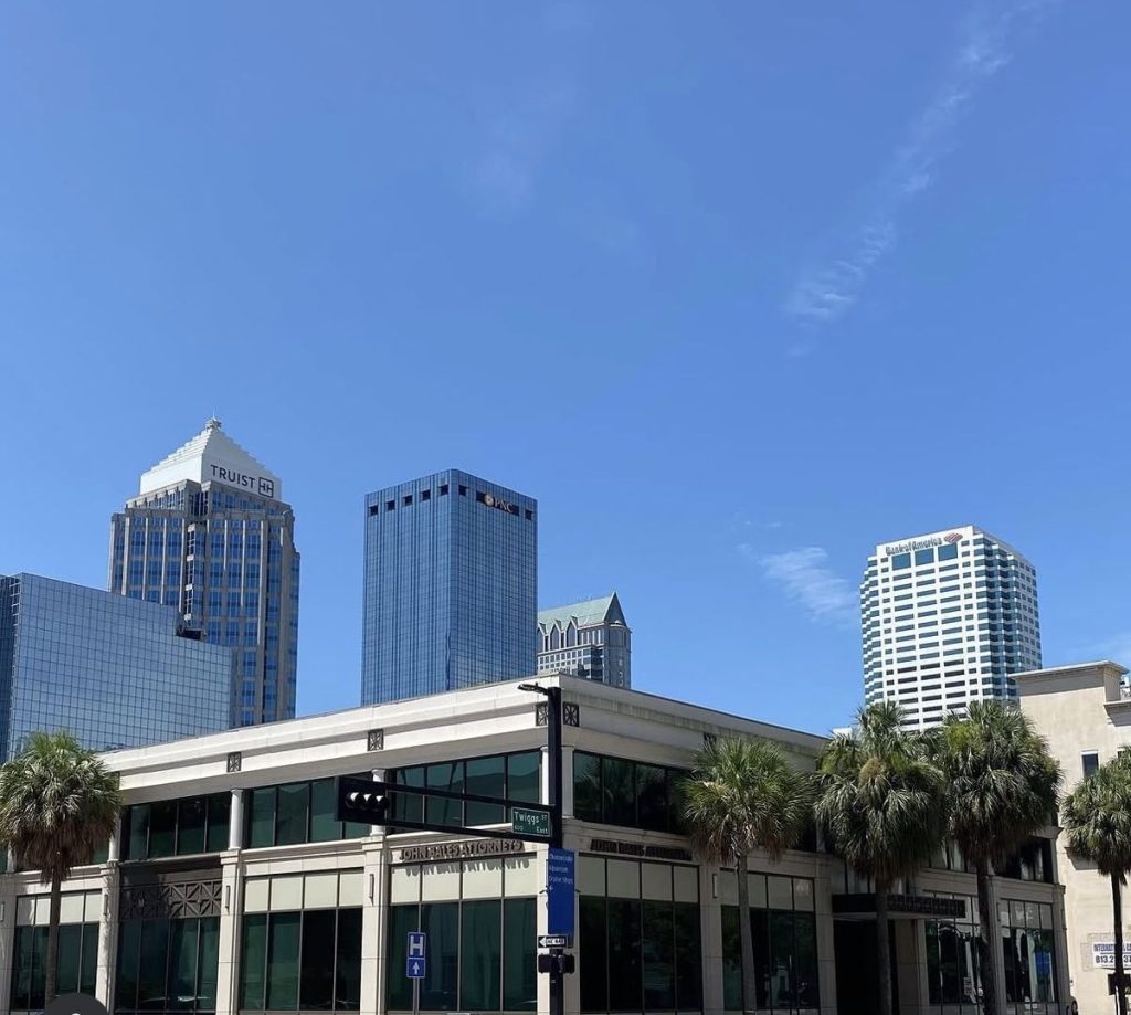 The Frey Law Firm office building on E. Twiggs St. in downtown Tampa